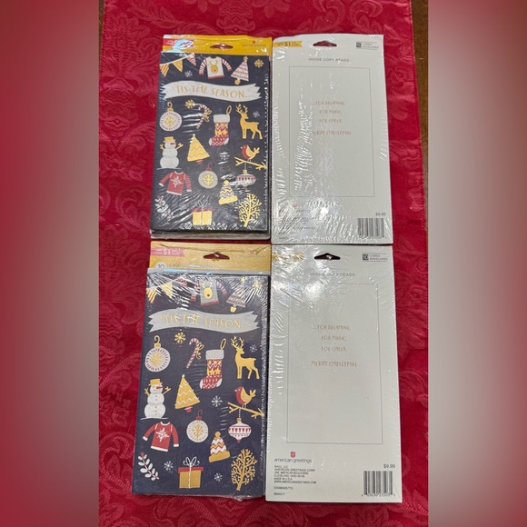 4 Packs of Christmas Cards - Picture 1 of 1